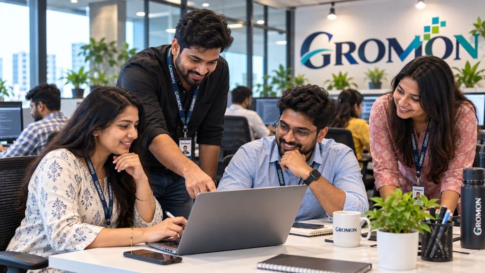 Gromon Senior Engineering Team at Work